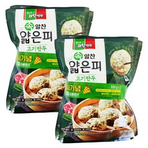 해태 속알찬 얇은피 고기만두 320gX4개, 1개