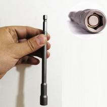 카라반 캠핑트레일러 용품 19mm 아웃트리거 복스 연장 소켓 롱복스 고강도 복스대 육각, 1개