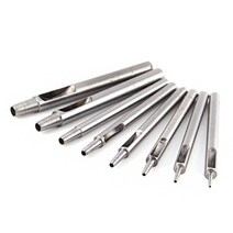 정품 타공펀치 벨트구멍뚫기 타공 가죽 가방끈 구멍 펀치 펀칭 0.8mm-6mm 시계줄 구멍 뚫기, 4.5mm