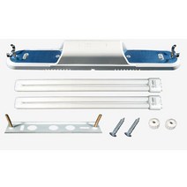 220V 삼파장 36W PL등기구 일자등 스키등 천장 형광등기구, 일자등기구+형광램프2개세트