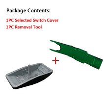 1 Pc 커버 만 레이저 에칭 백라이트 로커 스위치 해양 보트 RV 밴 자동 버튼 교체 방수, [03] Cover with One Tool