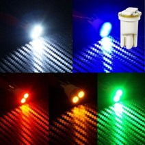 12V 24V 차량용 T10타입 5050 3칩 2발 LED전구, 선택_24V_블루LED
