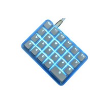 [해외] 23 키 매크로 키보드 DIY 정 프로그래밍 가능한 RGB 백라이트 기계식 키보드 전기 경연 회 PC 노트북 MAC WIN7 8 10, 상세내용표시, G23 Red Axis