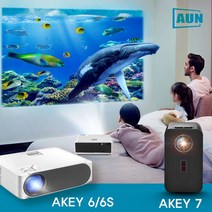가정용 빔프로젝터 풀HD AUN AKEY6/AKEY6S/AKEY8, AKEY6S
