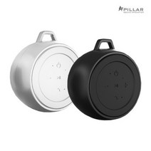 PILLAR 블루투스 휴대용 방수 스피커 BT-H5, 화이트
