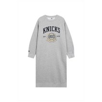 NBA NYK 여성 라글란 기모 원피스(C)