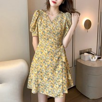 플라워 롱원피스 레이스 오픈 원피스
