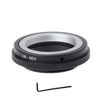 LEICA L39 M39 렌즈를위한 L39- 넥스 마운트 어댑터 링 소니 넥스 3/C3/5/5N/6/7, 검은색