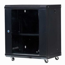 소형통신랙 서버실 전산실 하드랙 CCTV 네트워크랙, 두꺼운 12U 600x650x450