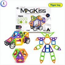 퍼즐 블록 잔디 유아 장난감 블럭 C 우드 자석 맥키즈휠블록70p, 상세페이지 참조