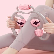 제이와이홀딩스 종아리 마사지기 다리 부종 붓기 롤러, 블루, 1개
