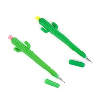 특이한 사무용 학습용 귀여운 선인장 볼펜 1P, 색상, 노랑