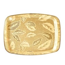 용인 화이바 반타원 골드 쟁반 특대