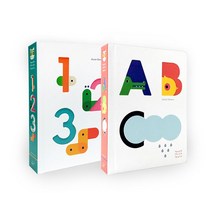 (영어원서) Touch Think Learn ABC 123 보드북 2종 세트