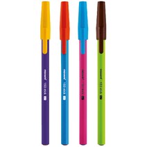 모나미 153 스틱 비비드 볼펜 낱개 / 0.7mm / 육각형 디자인 / 캡타입, VIOLET (바이올렛)