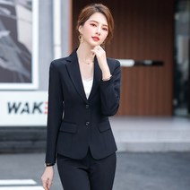 ANYOU 정장 투피스 세트 빅사이즈 여성정장(S-5XL) 여성의류쇼핑몰 여성 가을옷 여성정장 3 in 1