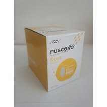 GC ruscello floss 루셀로 치실 (6개=1box 색상지정) 치과전용칫솔증정, 치실 6개=1box(색상 엘로우)