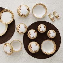 한국도자기 펄아르망 칠첩반상기 21P 파인본차이나 혼수 이사 클래식 품격