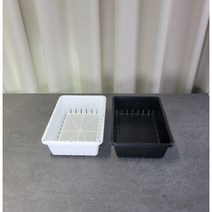 삽목화분 1호 은성 직사각 화분받침 큐빅플라스틱화분 사각플분, 은성 직사각 화분받침 3호