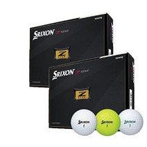 [2 다스 세트] 스릭슨 Z-스타 골프 공 1 다스 (12 공 포함) NEW SRIXON Z-STAR 일본 정규품 화이트