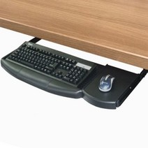 1300k [스킬디자인] 키보드트레이 3단조절 일체형 받침대 KEYKBT-DJ-300, 1개