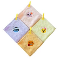 카카오프렌즈 플라워 고리타올, 무지, 8개