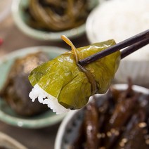 강원도 명이나물 장아찌 300g 유기농 산마늘 장아찌 찰현미밥과 먹으면 밥도둑, 명이나물 장아찌+찰현미500g+찹쌀500g