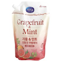 무궁화 키친솝 친환경 주방세제 자몽&민트 1.2L, 1개