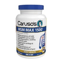 Carusos 호주 카루소스 MSM 맥스 1500mg 120정 Max, 1개