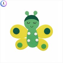 h50 펠트 조립교구 - 나비 (곤충류), 본상품선택