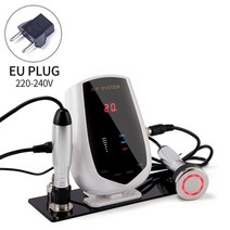 피부관리기 홈케어 리프팅 쿨링마사지기 클린징 5mhz rf 페이셜 바디 슬리밍 뷰티 장치 ips 피부 기계 아이 백 주름, EU 플러그 220-240v