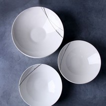 HACHO_ 플레이팅접시 명절선물 볼 차례상 퇴주그릇 한식기 타원볼 제사상꾸미기, 옵션_ 씨라인 국내 도자기 원요리볼 10호 샐러드볼, 이상품으로함