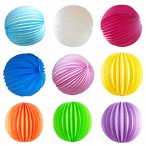 파티 페이퍼벌룬(30cm) 꽃볼 허니컴볼 페이퍼벌룬 파티장식 파티용품 홈파티 크리스마스 할로윈, 핑크