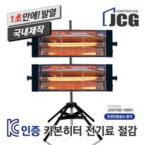 아이솔라 매트블랙 201 트윈 공업용 산업용 적외선히터 난로 난방기, 매트블랙 201트윈