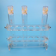 규격선택 조립식 시험관대 비색관 유리 시험관 유리관, F 비색관 100ml 6개입