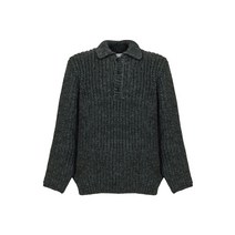 아워레가시 남성 빅 피케 니트 M4223BPGM WOLF GREY