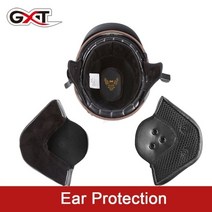 오토바이 헬멧 자전거 킥보드 GXT 오토바이 헬멧 DoT 승인 카스코 모토 남성 여성 레트로 오토바이 승마 헬멧 여름 통기성 모토 크로스 하프 헬멧, 귀 보호, XXL