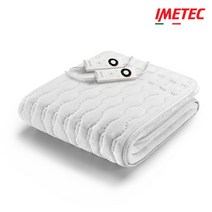 이메텍 [신상품] 이탈리아 프리미엄 소프트 벨벳(화이트) 전기요 더블 IMT-662