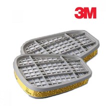 방독마스크 일반방독면 마스크휠터 3M 6003K 1봉 2개입 3M마스크