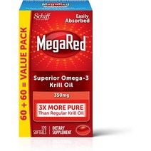 메가레드 크릴오일 오메가 350mg 120캡슐, 1개