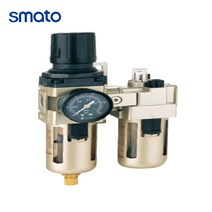 스마토 에어유닛 컴프레셔 레귤레이터 2구 3구 에어유닛세트, 조립형2구, EC2010-02