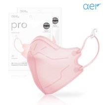 아에르 프로 방진 마스크 2급 KA100N, 10개, 캔디핑크