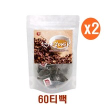비엠에스 헛개차 60티백 국내산 헛개나무 헛개나무차 헛개수 물 진액 껍질 열매 효능, 2개