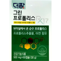 더팜 그린 프로폴리스 (500mg x 60캡슐)