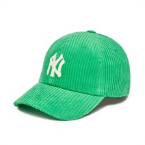 엠엘비 모자 볼캡 코듀로이 언스트럭쳐 NY 그린