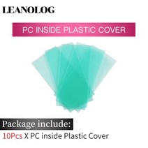 용접면 헬멧 용접 마스크 리튬 배터리 태양 자동 밝기 차광 필터 렌즈 헬멧용 127351, Inside PC Cover, 08 Inside  PC Cover
