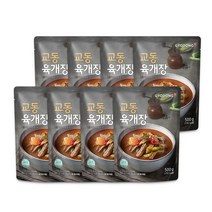 교동 국물요리 4종 골라담기 500g x 8, 육개장, 500g x 8팩