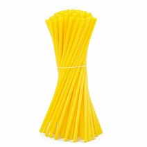 바이크 랩핑 72Pcs 오토바이 먼지 자전거 스포크 스킨 커버 자동차 차량 컬러 휠 림 프로텍터 장식 스트립, 09 yellow