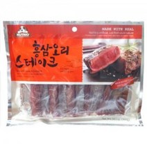 반려견 맛있는 영양이 풍부한 홍삼오리 스테이크 400g