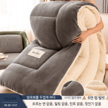 남극 양털 이불 겨울 두꺼운 따뜻한 기숙사 싱글 학생 공간 도톰한 프리미엄 알파카이불, 다크그레이 1